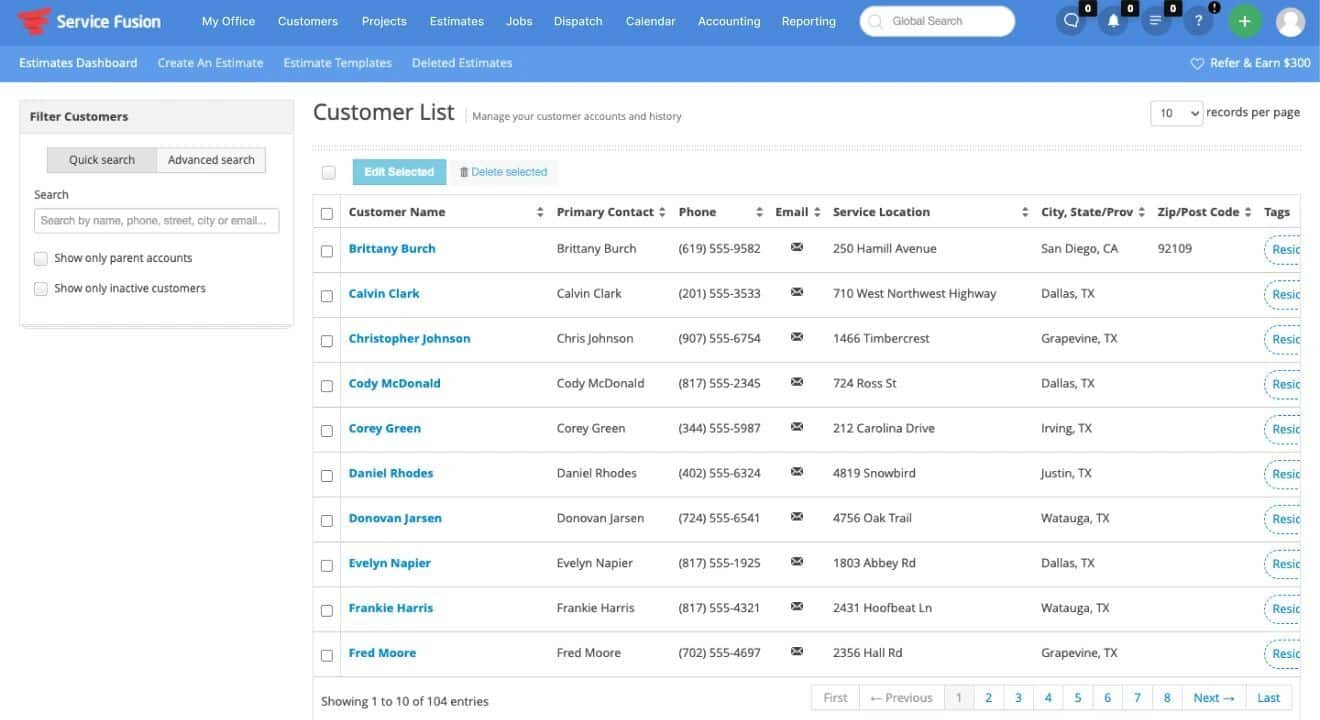Customer Management